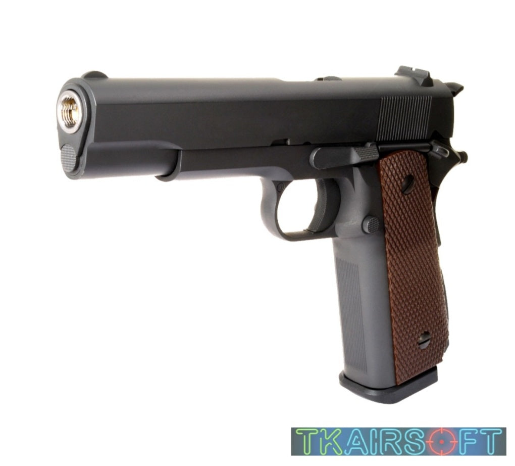 WE 1911 BIG MAG VERSION GBB PISTOL BK
