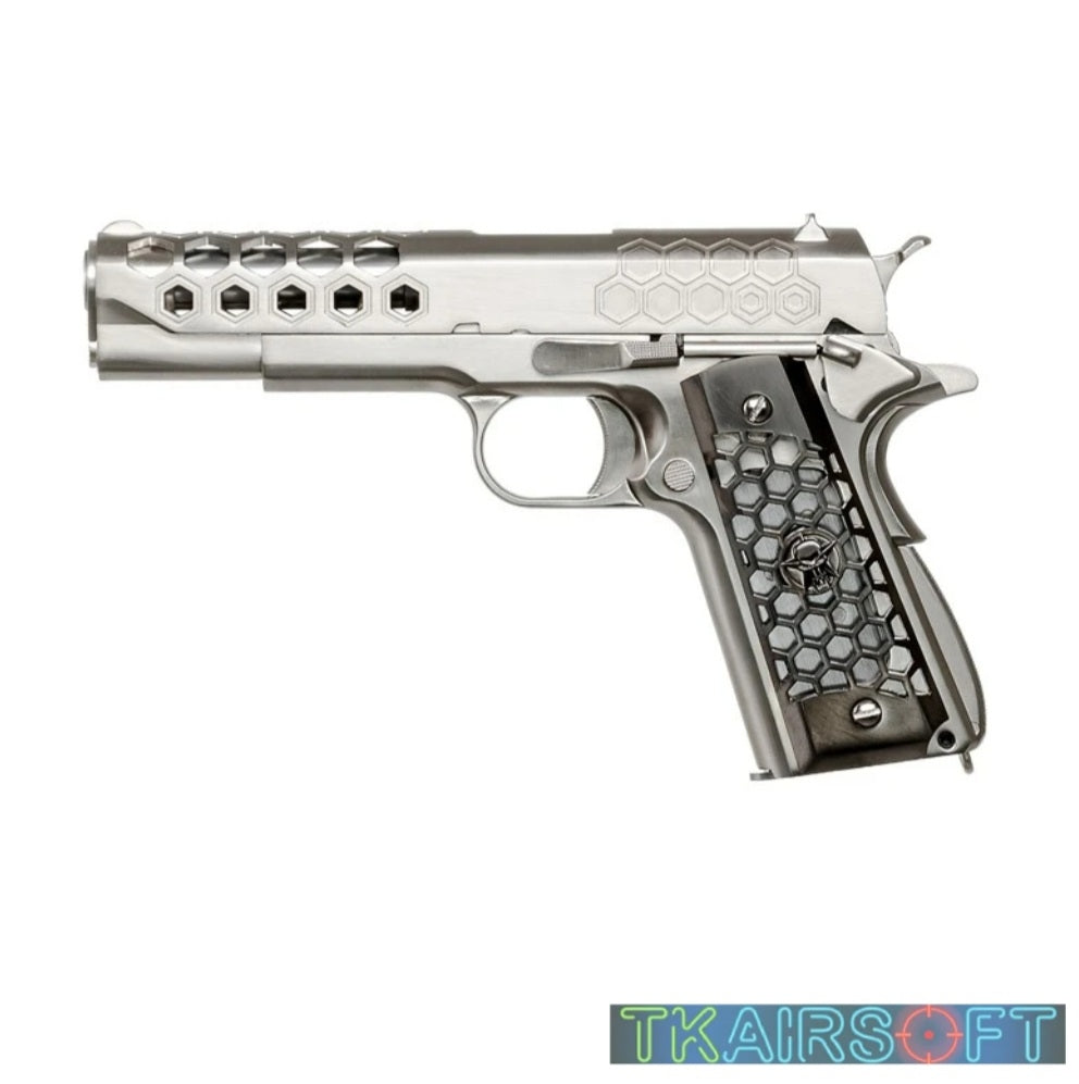 WE 1911 HEX CUT GBB PISTOL SV