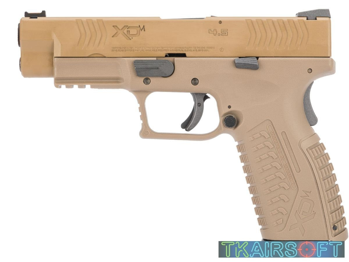 AIR VENTURI SPRINGFIELD ARMORY XDM GBB PISTOL FDE