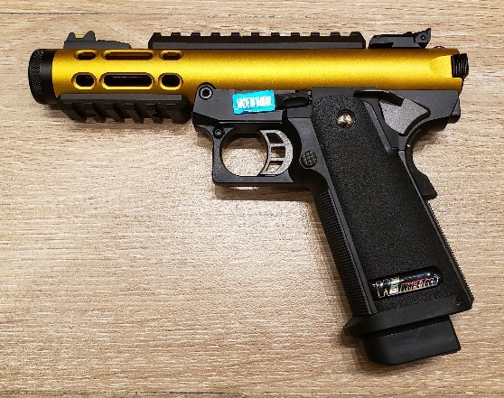 WE 5.1R GALAXY GBB PISTOL GOLD TYPE A