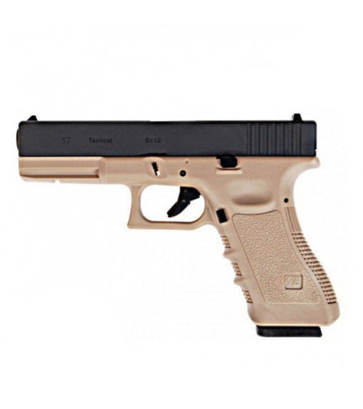 WE G17 GEN3 GBB PISTOL TAN