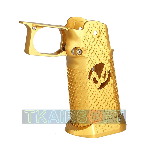 5KU CNC Aluminum Grip Type.3 for Marui Hi-Capa GBB (Gold)