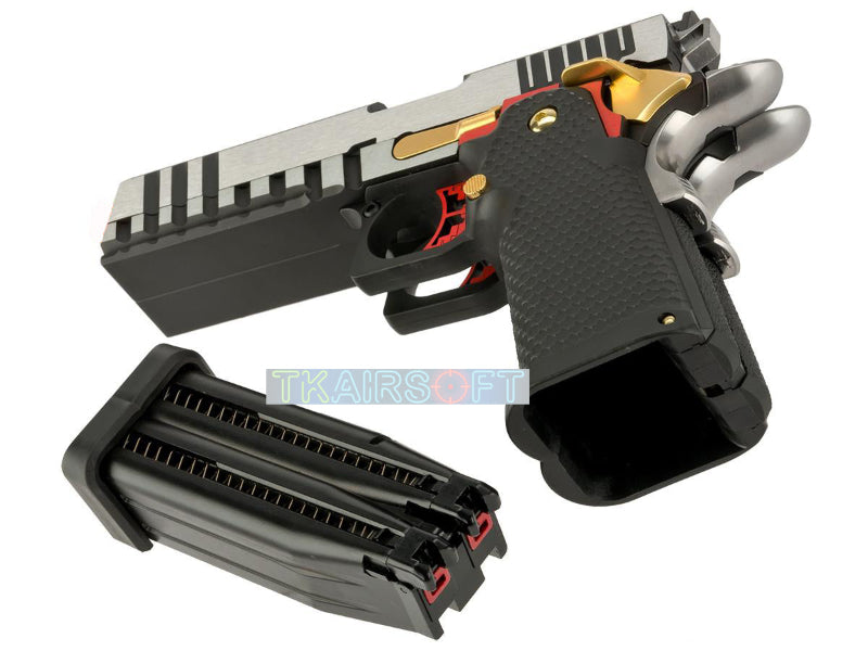 AW Custom AW-HX2101 Double Barrel Hi-Capa GBB Pistol (2T)