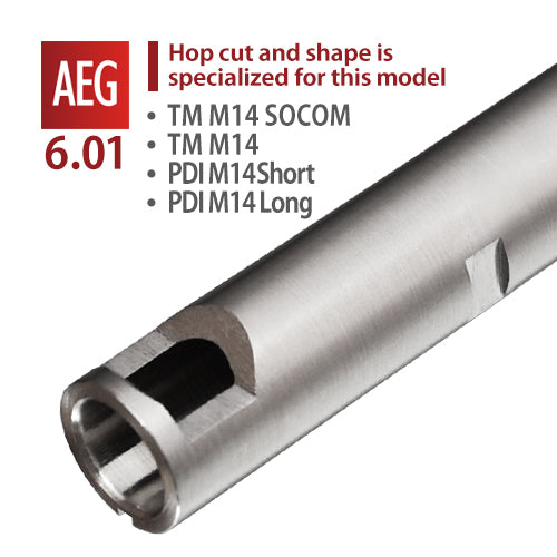 PDI 6.01mm Inner Barrel For Marui M14 Long AEG (560mm)
