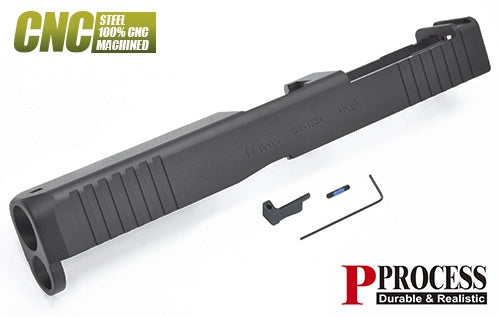 Guarder Aluminum CNC Slide for MARUI G17 Gen5 MOS (Black)