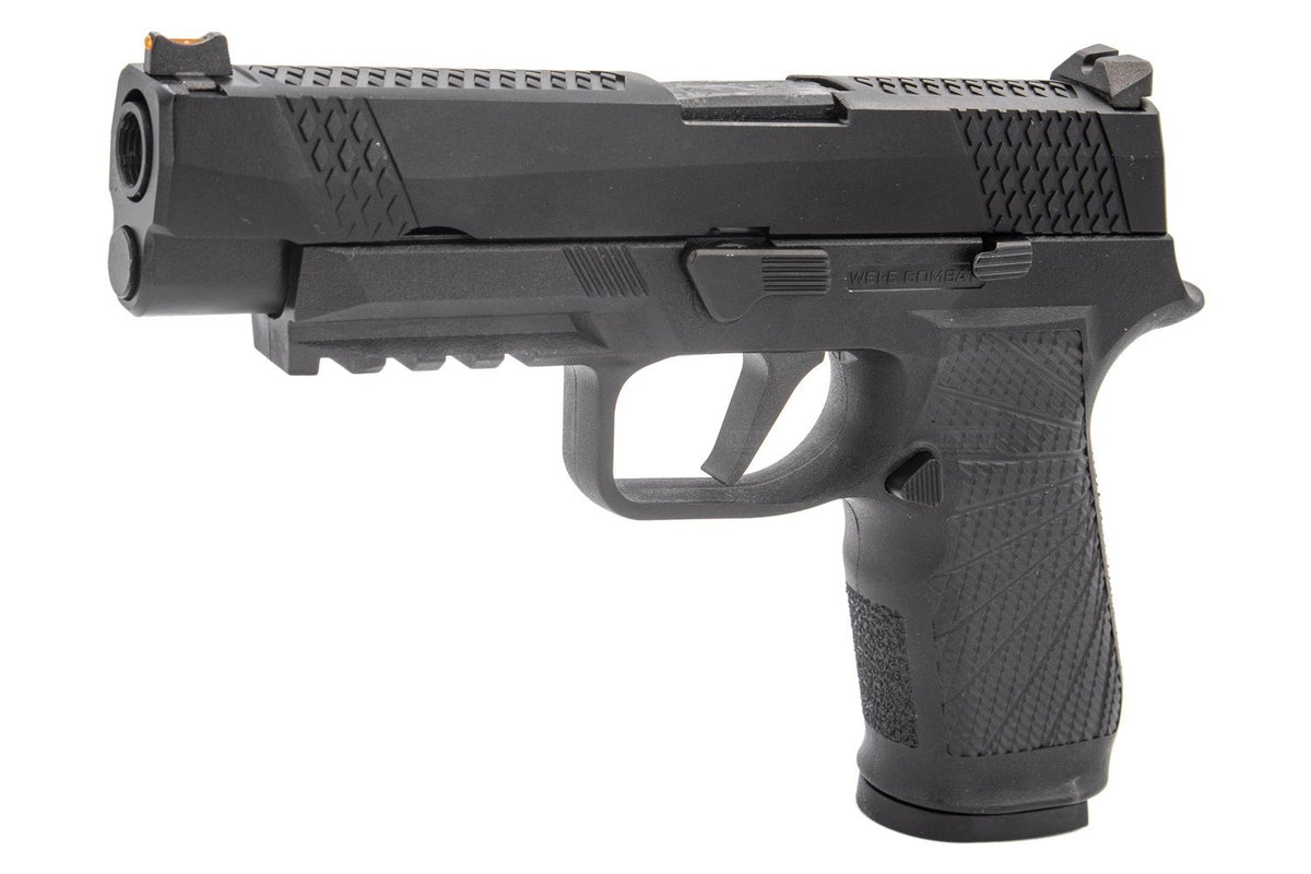 WE F17 V2 GBB Pistol BK