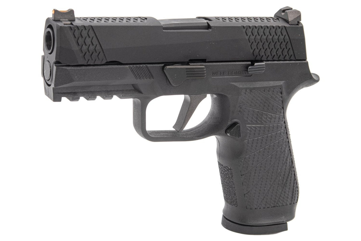 WE F18 V2 GBB Pistol BK