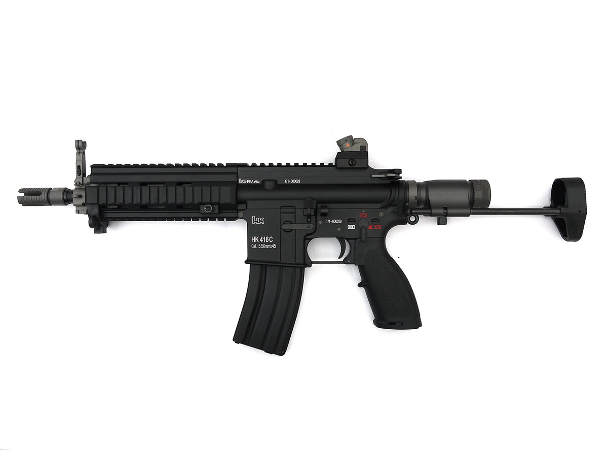 TK CUSTOM / WE 888C (HK416C) GBB RIFLE BK (HK416C MARKING)