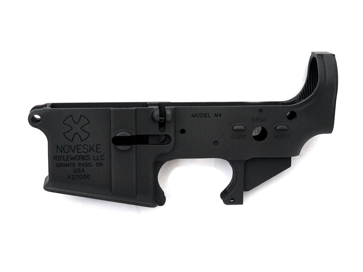 TK CUSTOM / WE M4 GBB LOWER FARME BK (NOVESKE MARKING)