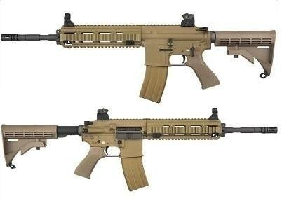 WE 888 / HK 416 GBB RIFLE TAN