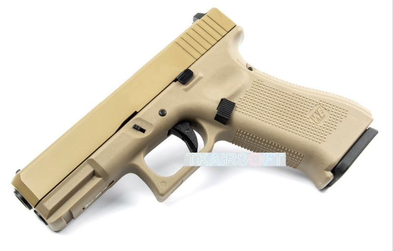 WE G19X Gen5 GBB Pistol (TAN)