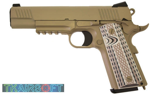 WE M45A1 GBB PISTOL TAN