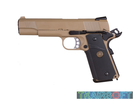 WE MEU GBB PISTOL TAN