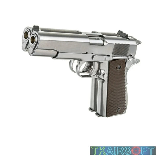WE 1911 DOUBLE BARREL GBB PISTOL SV