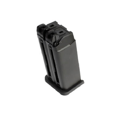 WE G19 DOUBLE BARREL GAS MAGAZINE BK