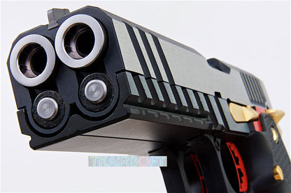 AW Custom AW-HX2101 Double Barrel Hi-Capa GBB Pistol (2T)