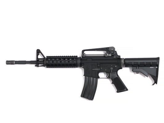 TK CUSTOM / WE M4 RIS GBB RIFLE BK (COLT MARKING)