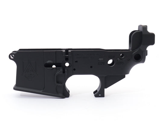 TK CUSTOM / WE PDW GBB LOWER FRAME BK (KNIGHT MARKING)