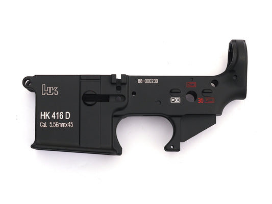TK CUSTOM / WE 888(HK416D) GBB LOWER FRAME BK (HK416D MARKING)