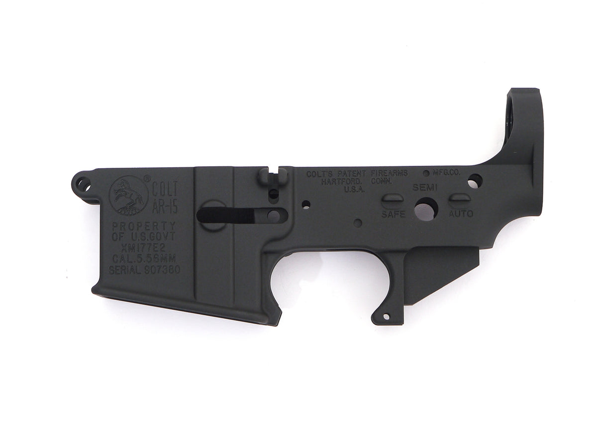 TK CUSTOM / WE XM177 GBB LOWER FARME BK (XM177E2 MARKING)