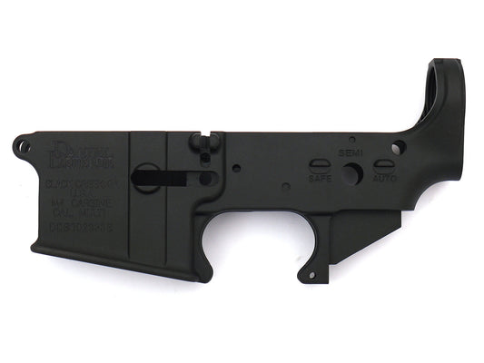 TK CUSTOM / WE M4 GBB LOWER FRAME BK (DD MARKING)