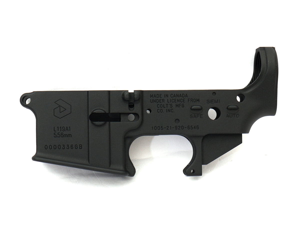 TK CUSTOM / WE M4 GBB LOWER FARME BK (L119A1 MARKING)