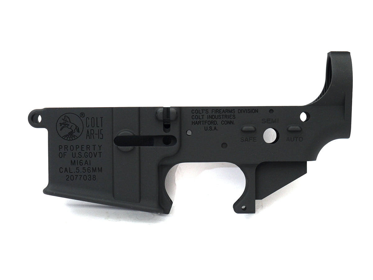 TK CUSTOM / WE M16A1 GBB LOWER RECEIVER BK (MK18 MOD0 MARKING)