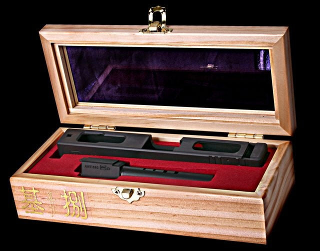 Phoenix G18C GEN3 Steel Barrel & Slide Set For WE G18C GBB Black