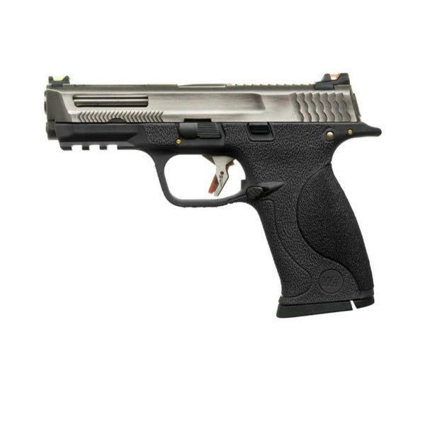 WE BIG BIRD / M&P9 T6B GBB Airsoft ( Silver Slide / Silver Barrel / Black Frame )