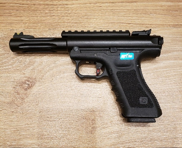 WE GLOCK GALAXY PREMIUM S GBB PISTOL BK (Semi-Auto / Full Auto)