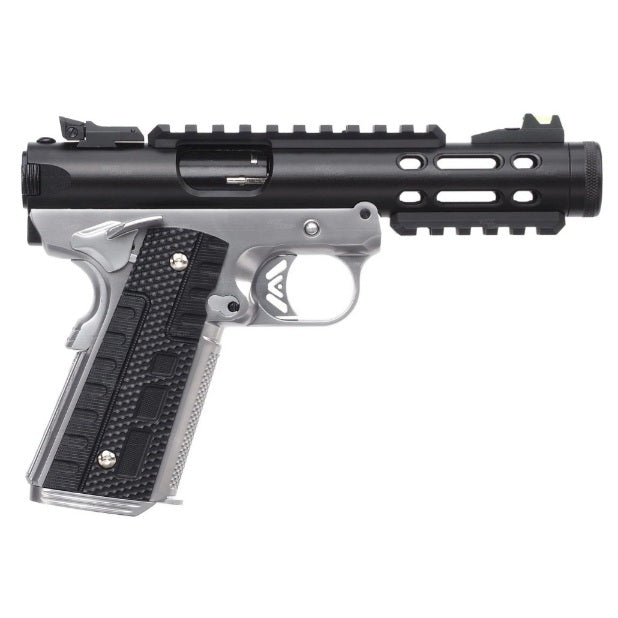 WE 1911 GALAXY GBB PISTOL (BK SLIDE / SV FRAME) TYPE A
