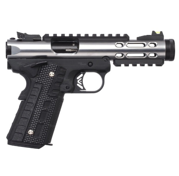 WE 1911 GALAXY GBB PISTOL (SV SLIDE / BK FRAME) TYPE A