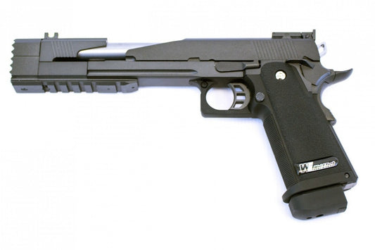 WE 7" DRAGON TYPE A GBB PISTOL BK