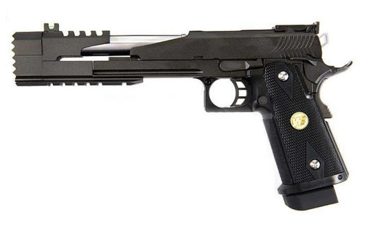 WE 7" DRAGON TYPE B GBB PISTOL BK