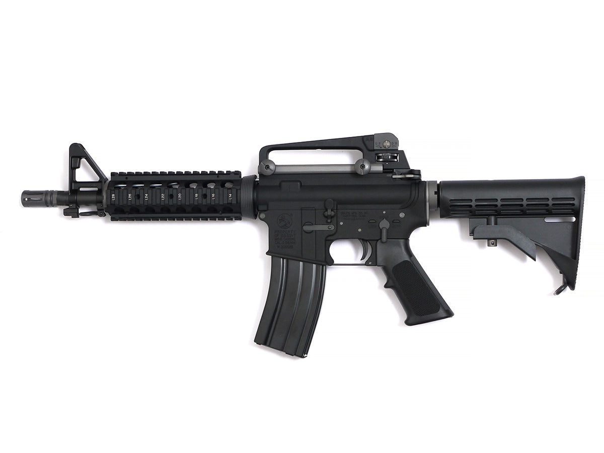 TK CUSTOM / WE M4 CQB GBB RIFLE BK (COLT MARKING)
