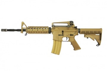 WE M4 RIS GBB RIFLE TAN